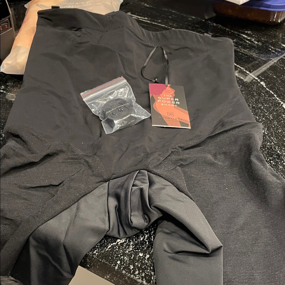 Honeylove Super-short Black Shapewear NWT Black